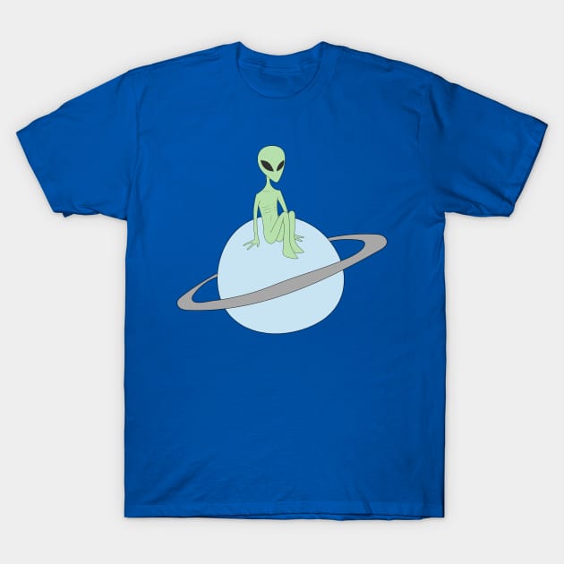 Lonely Planet Boy T-Shirt by myacideyes